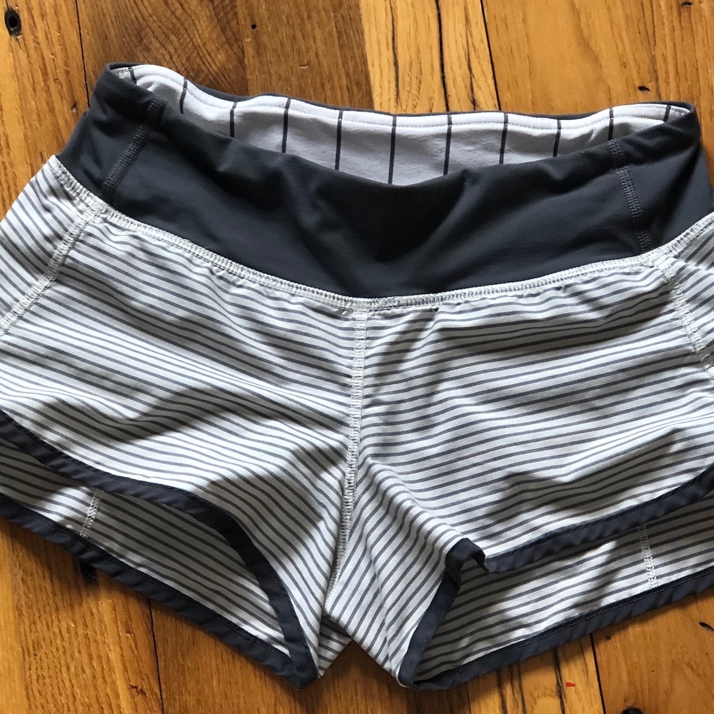 Lululemon Striped Shorts Size 4